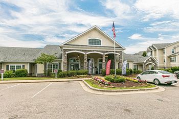 Parking in front of building